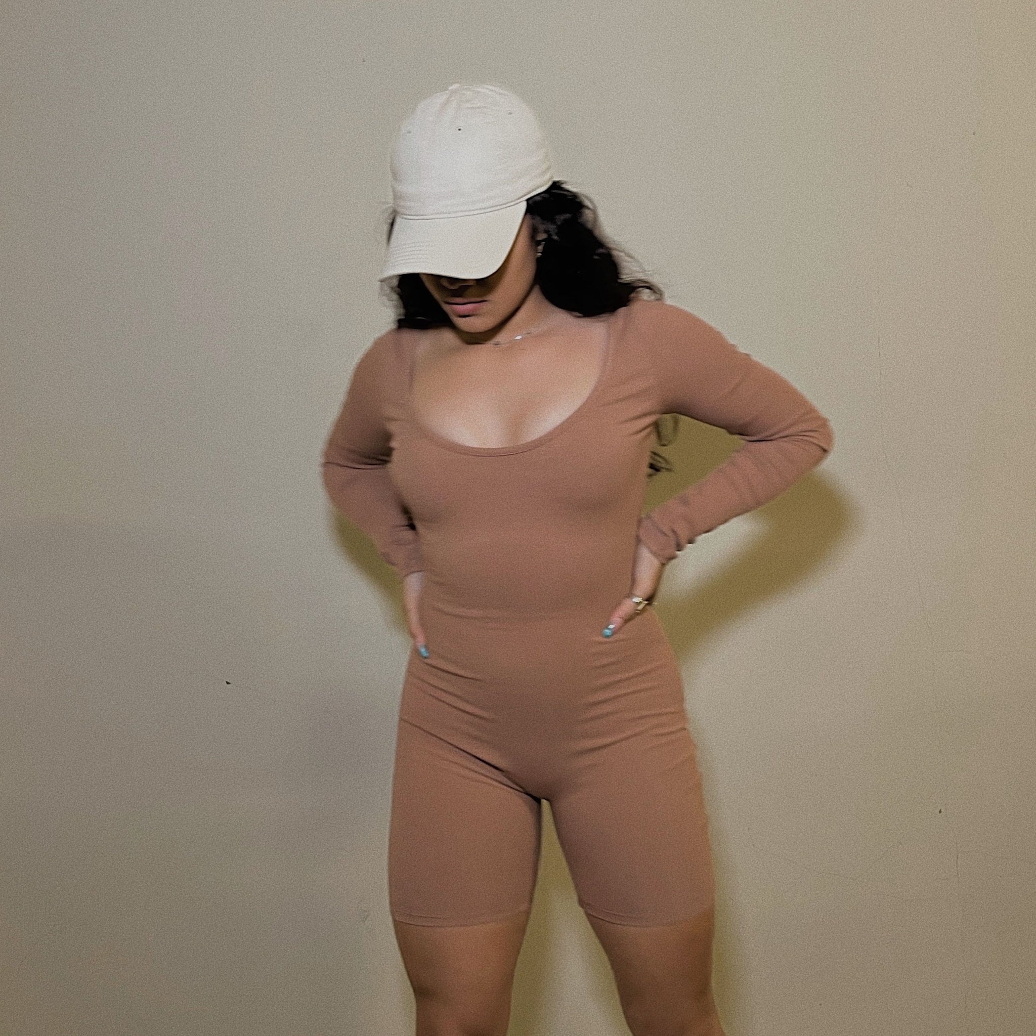 Ribbed Romper