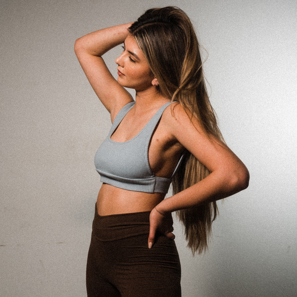 Ribbed crop top